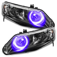 Load image into Gallery viewer, Oracle 06-11 Honda Civic Sedan LED Headlight Halo Kit - UV/Purple
