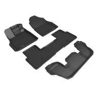 3D MAXpider 2023-2024 Honda Pilot Kagu Full Set - Black 3D MAXpider