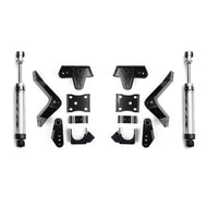 QA1 2019+ Chevrolet Silverado / GMC Sierra 1500 Single Adjustable Rear Drop Kit - 3in to 5in Drop