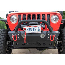 Load image into Gallery viewer, Fishbone Offroad 2018+ Jeep JL/Gladiator Wrangler JL/Gladiator Front Winch Bumper - Black Powdercoat Fishbone Offroad
