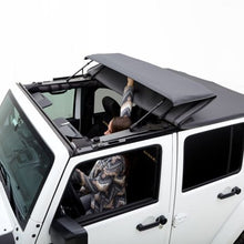 Load image into Gallery viewer, Rugged Ridge 07-18 Jeep Wrangler JKU 4 Dr Black Diamond Stitch Cloth Voyager Top Rugged Ridge
