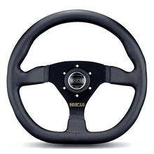 Load image into Gallery viewer, Sparco Steering Wheel Ring L360 Leather Black | 015TRGL1TUV
