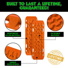 Load image into Gallery viewer, Rhino USA Recovery Traction Boards - Orange (Pair) Recovery Boards Rhino USA
