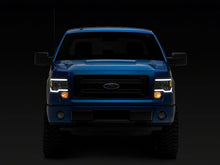 Load image into Gallery viewer, Raxiom 09-14 Ford F-150 Axial Series Headlights w/ LED Bar- Blk Housing (Clear Lens) Headlights Raxiom
