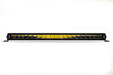 Load image into Gallery viewer, DV8 Offroad 20in Halo Elite Single Row Light Bar with Accent Light - White/Amber
