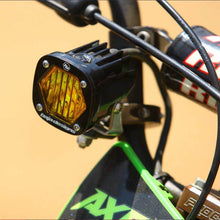 Load image into Gallery viewer, Baja Designs Light Bars &amp; Cubes Baja Designs S1 Wide Cornering Electric Start Pit Bike LED Light - Amber
