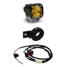 Load image into Gallery viewer, Baja Designs Light Bars &amp; Cubes Baja Designs S1 Wide Cornering Electric Start Pit Bike LED Light - Amber
