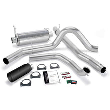 Load image into Gallery viewer, Banks Power GBE47513-B Banks Power 01-03 Ford 7.3L w/Cat Conv Git-Kit - SS Single Exhaust w/ Black Tip
