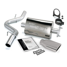 Load image into Gallery viewer, Banks Power GBE51315 Banks Power 04-06 Jeep 4.0L Wrangler Unlimited Monster Exhaust Sys - SS Single Exhaust w/ Chrome Tip
