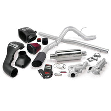 Load image into Gallery viewer, Banks Power GBE48535-B Banks Power 04-08 Ford 5.4L F-150 CCSB PowerPack System - SS Single Exhaust w/ Black Tip

