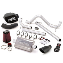 Load image into Gallery viewer, Banks Power GBE51341-B Banks Power 07-11 Jeep 3.8L Wrangler - 4dr Stinger Sys w/ AutoMind - SS Single Exhaust w/ Black Tip
