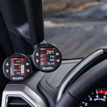 Load image into Gallery viewer, Banks Power GBE63368 Banks Power 15-20 Ford F150 - iDash Stealth Dual Gauge Pod Kit
