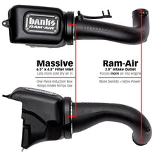 Load image into Gallery viewer, Banks Power GBE41844-D Banks Power 18-21 Jeep 2.0L Turbo Wrangler (JL) Dry Filter Ram-Air Intake System
