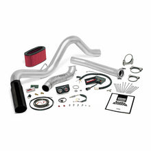 Load image into Gallery viewer, Banks Power GBE48557-B Banks Power 95.5-97 Ford 7.3L Auto Stinger System - SS Single Exhaust w/ Black Tip
