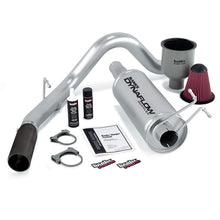 Load image into Gallery viewer, Banks Power GBE49137-B Banks Power 99-04 Ford 6.8L Ext/Crew S/D Stinger System - SS Single Exhaust w/ Black Tip

