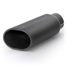 Load image into Gallery viewer, Banks Power GBE52919 Banks Power Tailpipe Tip Kit - SS Obround Slash Cut - Black - 3.5in Tube - 4.38in X 5.25in X 13.38in
