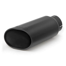 Load image into Gallery viewer, Banks Power Tips Banks Power Tailpipe Tip Kit - SS Obround Slash Cut - Black - 4in Tube - 5in X 6in X 14in
