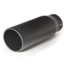 Load image into Gallery viewer, Banks Power GBE52923 Banks Power Tailpipe Tip Kit - SS Round Straight Cut - Black - 3.5in Tube - 4.38in X 12in
