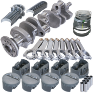 Eagle Chevy 350 3.750in Crank 5.700in H-Beam -5cc Flat Top 4.040in Pistons Rotating Assembly Eagle