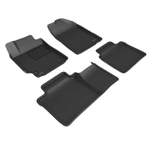 Load image into Gallery viewer, 3D MAXpider 2007-2011 Toyota Camry Kagu 1st &amp; 2nd Row Floormats - Black | L1TY00401509
