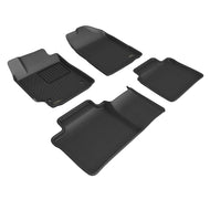 3D MAXpider 2007-2011 Toyota Camry Kagu 1st & 2nd Row Floormats - Black | L1TY00401509