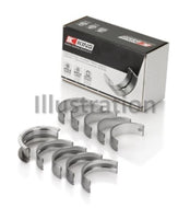 King Engine Bearings Audi/VW Ck/Cy/Ha/Jk/Ky/Rp/Zf/Aeb (Size +0.50mm) Main Bearing Set King Engine Bearings