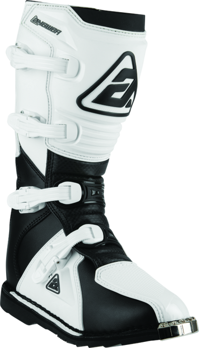 Answer AR1 Boot Black/White - 9 Misc Powersports Answer