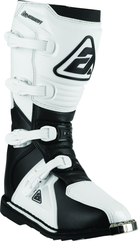 Answer AR1 Boot Black/White - 9 Misc Powersports Answer