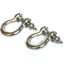 Load image into Gallery viewer, Rugged Ridge Stainless Steel 7/8in D-Shackles Rugged Ridge
