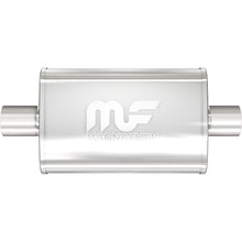 Load image into Gallery viewer, MagnaFlow Exhaust Products Exhaust Muffler MagnaFlow Exhaust Products Magnaflow Straight-Through Performance Muffler; 3in. Center/Center; 4x18x9 Body 11249
