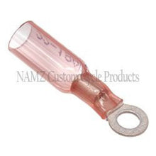 Load image into Gallery viewer, NAMZ Heat Sealable No.8 Ring Terminals 22-18g (25 Pack) Misc Powersports NAMZ   
