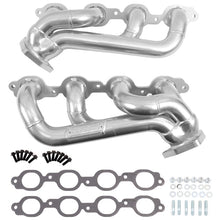 Load image into Gallery viewer, BBK BBK40480 BBK 19-24 GM Full Size 5.3/6.2L Shorty Headers (Silver Ceramic)
