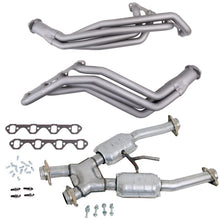 Load image into Gallery viewer, BBK BBK15192 BBK 94-95 Ford Mustang 5.0L 1-5/8 Long Tube Headers w/High Flow Catted X-Pipe (Ti Ceramic)
