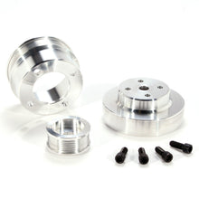 Load image into Gallery viewer, BBK Performance Parts BGRW_1553 BBK Performance Parts 1553 1979-1993 MUSTANG 5.0 3 PC PERFORMANCE UNDER DRIVE PULLEY KIT (BILLET ALUMINUM)

