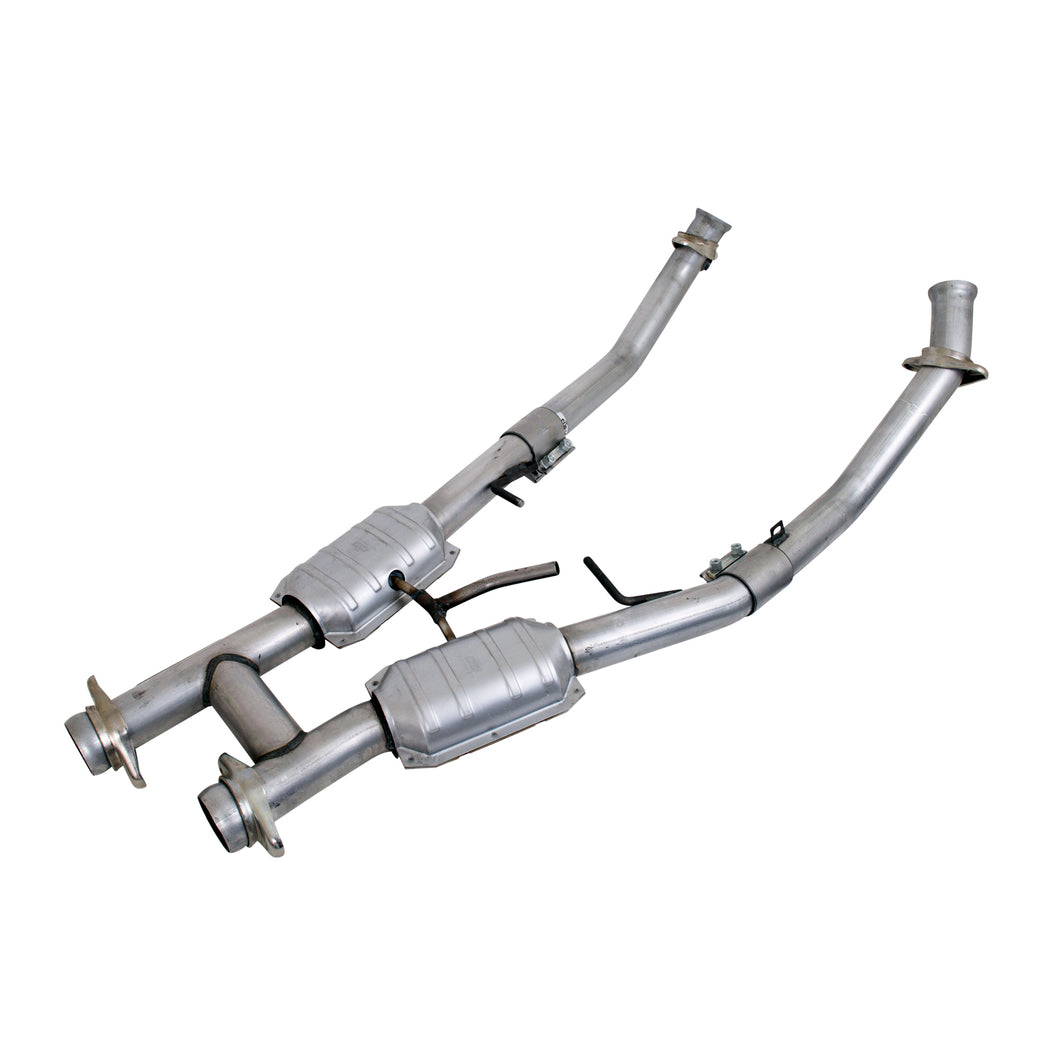 BBK Performance Parts BGRW_1563 BBK Performance Parts 1563 1994-1995 MUSTANG GT/COBRA 2.5 FULL H PIPE W/HIGH FLOW CATALYTIC CONVERTERS
