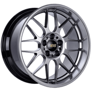 BBS RG-R 18x8.5 5x120 ET13 Diamond Black Wheel -82mm PFS/Clip Required | RG737HDBK