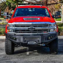 Load image into Gallery viewer, Westin 16-18 Chevrolet Silverado 1500 Pro-Series Front Bumper - Textured Black Westin
