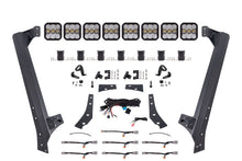 Load image into Gallery viewer, Diode Dynamics Jeep JK SS5 Pro CrossLink Windshield - White Combo Lightbar Kit Light Bars &amp; Cubes Diode Dynamics
