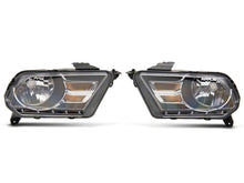 Load image into Gallery viewer, Raxiom 10-12 Ford Mustang Axial Series OEM Style Rep Headlights- Chrome Housing (Clear Lens) Headlights Raxiom
