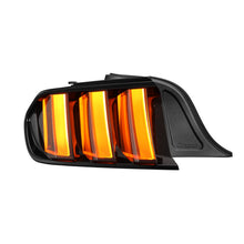 Load image into Gallery viewer, AlphaRex 15-23 Ford Mustang NOVA-Series Prismatic LED Tail Lights Alpha-Black AlphaRex
