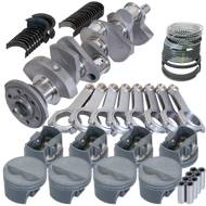 Eagle Chevy 350 3.480in Crank 5.700in H-Beam -5cc Flat Top 4.060in Pistons Rotating Assembly Eagle