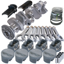Load image into Gallery viewer, Eagle Chevy 350 3.480in Crank 5.700in H-Beam -5cc Flat Top 4.040in Pistons Rotating Assembly Eagle
