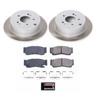 Power Stop 08-16 Volvo XC70 Front Semi-Coated Rotor Kit Brake Kits - Performance Blank PowerStop   