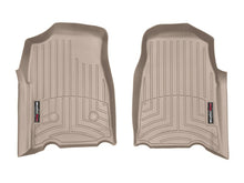 Load image into Gallery viewer, WeatherTech 04+ GMC Canyon Ext Cab Front FloorLiner - Tan | 450761
