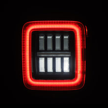 Load image into Gallery viewer, AlphaRex 18-23 Jeep Wrangler JL NOVA Prismatic LED Taillights Alpha-Black AlphaRex
