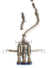 Load image into Gallery viewer, Invidia 22+ HONDA CIVIC TYPE-R FL5 R400 SINGLE LAYER TI TIP FULL CAT-BACK (NON POLISH PIPE) Invidia
