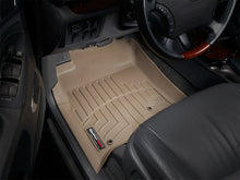 Load image into Gallery viewer, WeatherTech 03-06 Lexus GX470 Front FloorLiner - Tan | 450701
