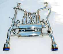 Load image into Gallery viewer, Invidia 09+ 370Z Gemini Single Layer Titanium Tip Cat-back Exhaust

