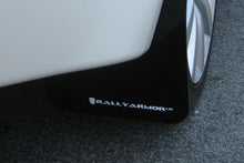 Load image into Gallery viewer, Rally Armor 08-17 Mitsubishi EVO X Black UR Mud Flap w/ White Logo Mud Flaps Rally Armor   
