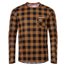 Load image into Gallery viewer, USWE Shirts USWE Flannel Long Sleeve Lightweight Off-Road Jersey Bronze - Medium
